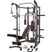 MARCY SM4008 Deluxe Smith Machine Gym & adjustable Weight Bench **£200 off RRP**