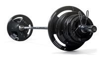 Marcy Cast Iron Barbell Olympic Weight Set - 140kg