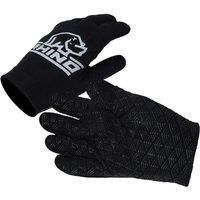 Rhino Unisex-Youth Pro Full Finger Rugby Glove, Black, XSB/SB, White