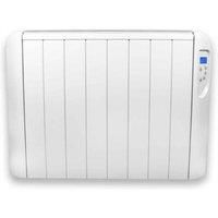 FUTURA Eco Panel Heater 24 Hour 7 Day Timer 1000W – 2000W Wall Mounted Lot 20 Low Energy Electric Heater for home Slimline Electric Radiator Efficient Convector Heater Digital thermostat (2000W)