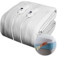 Electric Heated Under Blanket Single Double King Super with Dual Controls Bed