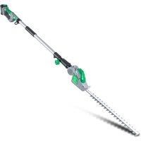 18V Cordless Long Reach Electric Hedge Trimmer Telescopic Extendable Pole