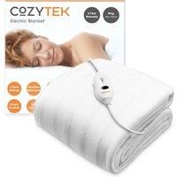Cozytek King Size Electric Blanket Single Control Underblanket 3 Heat Settings