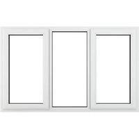 Crystal Left & Right-Hand Opening Double-Glazed Casement White uPVC Window 1770 x 1040mm (745JP)