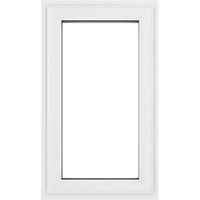 Crystal Right-Hand Opening Double-Glazed Casement White uPVC Window 610 x 1040mm (835JP)