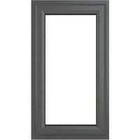Crystal Right-Hand Opening Double-Glazed Casement Anthracite Grey uPVC Window 610 x 1190mm (778JP)