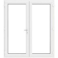 Crystal White uPVC French Door Set 2090 x 1790mm (797JP)