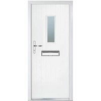 Crystal Grp Door Cottage Long Glass White Rr 920 X 2055Mm Obs