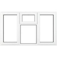Crystal Left & Right-Hand Opening Clear Triple-Glazed Casement White uPVC Window 1770mm x 1115mm (199JM)