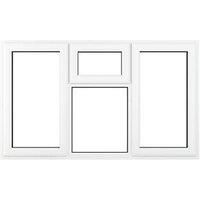 Crystal Left & Right-Hand Opening Clear Triple-Glazed Casement White uPVC Window 1770mm x 1190mm (159JN)