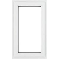 Crystal Left-Hand Opening Clear Triple-Glazed Casement White uPVC Window 610mm x 1115mm (694JM)