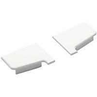 Crystal uPVC Sill-End Caps White 85mm 2 Pair (536GL)