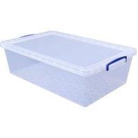 Really Useful 43L UnderBed Storage Box  Clear