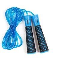 Skipping Ropes for Adults - Skipping Rope Fitness Equipment - Boxing Skipping Rope, Crossfit Skipping Rope, Gym Equipment for Men and Women - Non-Slip Handle and 2.75m Adjustable Length Rope - Blue