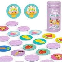 boppi Pairs Memory Game/Matching Game for Toddlers - Engaging Educational/Montessori Memory Matching Game for Kids Age 3 and Up - Food