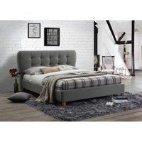 Birlea Stockholm Kingsize Bed Frame  Grey