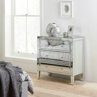 Valencia 3 Drawer Chest Mirrored