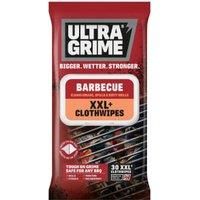BLACK+DECKER BBQ, Grill & Stainless Steel Cleaning Wipes XL against Grease 20pk