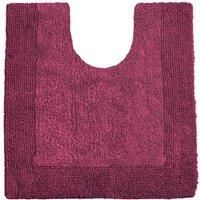 Reversible Pedestal Mat Premium Cotton 55 x 55cm Toilet Rug Super Soft Luxurious