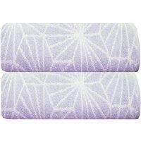 100% Cotton Towels Geometric Design Luxury Hand Bath Towels Sheet Super Soft