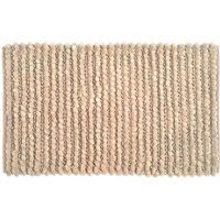 Allure Sparkle Bobble Bath Mat - Neutral