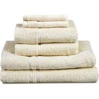 Allure Bath Fashions Hotel Essentials Set of 6 Absorbent Cotton Towels, Supersoft, Machine Washable 450gsm - Fully Guaranteed£