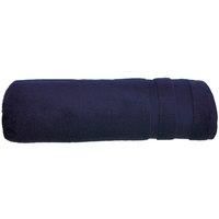 Soft Egyptian Cotton Bath Towels in Navy Blue - Hand Bath Sheet Face Cloths Set
