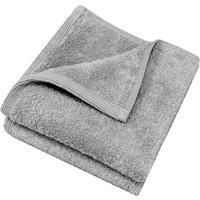 Allure Bamboo Face Cloths, Pack of 2 Flannels, 30 x 30cm, Hypo-Allergenic, Anti-Bacterial Washcloth (Silver Grey)