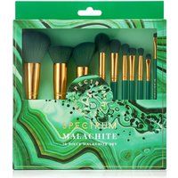 Spectrum 10 Piece Malachite Brush Set - 207 Grams