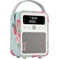 DAB+ Radio Bluetooth Portable FM Alarm - VQ Monty - Cath Kidston Antique Rose