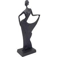 UNIQUE "BRIGITTE CHIC LADY" INDOOR ORNAMENT, CAST IRON in MOCHA BROWN, AI/305