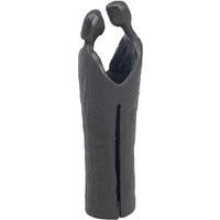 Europa Couple Contemporary Style Elur Iron Figurine 16cm Mocha