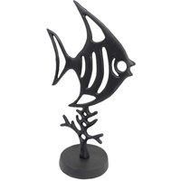 Europa Angel Fish Elur Iron Ornament 37cm Mocha