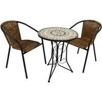 Summer Terrace Brava Bistro 60cm set - San Remo