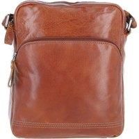 ASHWOOD Leather Vintage Medium Flight Shoulder Bag Tan : F-82