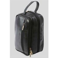 'Viaggio' Real Leather Toiletry Washbag