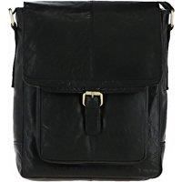 Medium Vintage Wash Leather Travel Bag