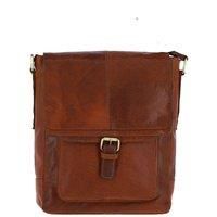 Medium Vintage Wash Leather Travel Bag