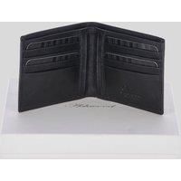Vegetable Tanned Leather Billfold Wallet with 8 Card Slots