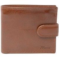 Classic Leather Billfold Wallet with 3 Card Slots & ID Tab