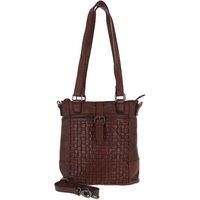 'Perfezione' Vintage Woven Leather Shoulder Bag