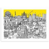 London Jungle Art Print Wall Art Print Various Sizes