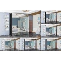 Full Mirror Sliding Door Wardrobe