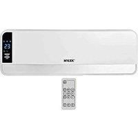 MYLEK Electric 2kW Over Door Fan Heater Air Curtain / Cooling Fan with LED Display, Timer & Remote Control - This Overdoor is Ideal For Home, Office & Commercial Premises