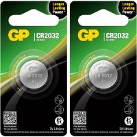 GP Batteries Salter Kitchen Scales Batteries Size CR2032 3V Lithium Cell Pack of 2