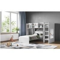 Flair Furniture Flair Wizard L Shaped Bunk Bed White