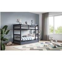 Wooden Zoom Bunk Bed With Trundle Grey - Goosewing Grey
