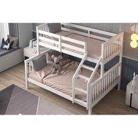 Flair Furniture Flair Zoom Triple Bunk Bed - White, White