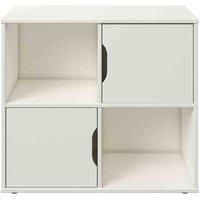 Noomi Midi Craft Cabin White