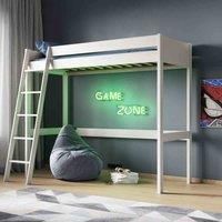 Noomi Tera Highsleeper Bed - White